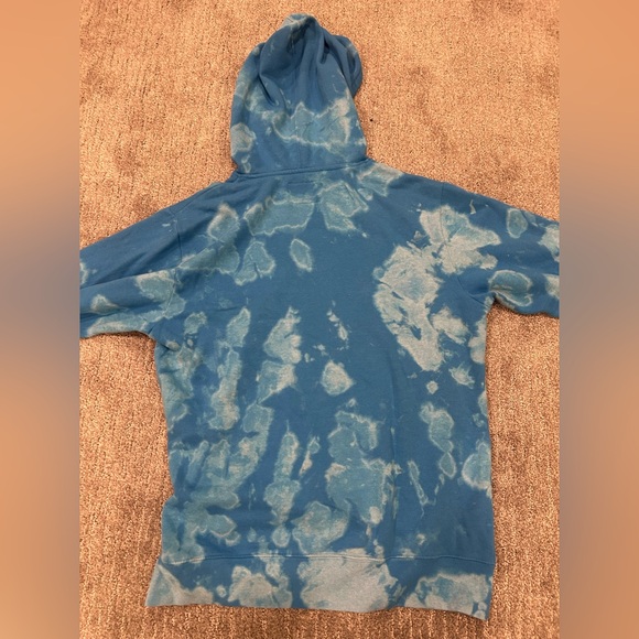 Champion blue acid wash hoodie - Picture 4 of 4